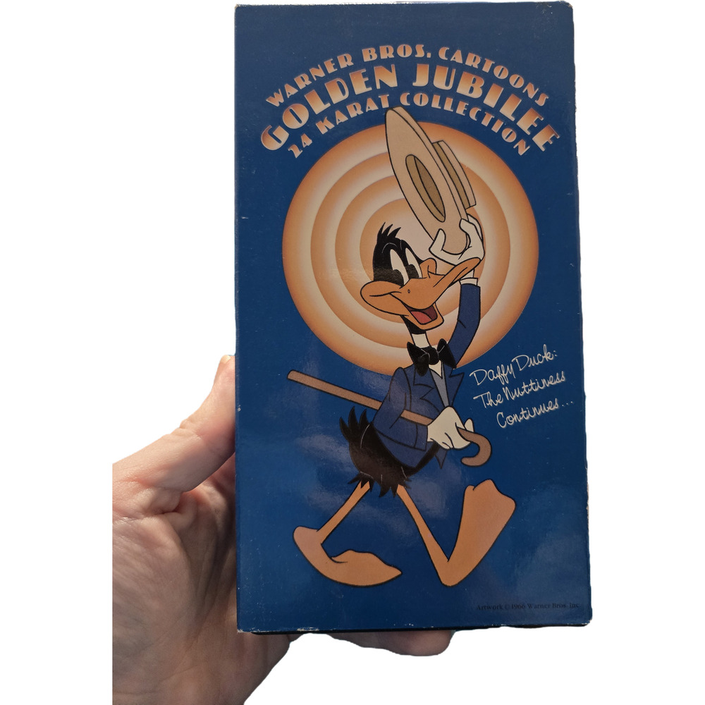 Daffy Duck: The Nuttiness Continues... VHS Golden Jubilee 24 Karat Collection